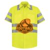 High Visibility Safety Short Sleeve Work Shirt Thumbnail