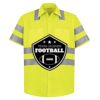 High Visibility Safety Short Sleeve Work Shirt Thumbnail