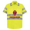 High Visibility Safety Short Sleeve Work Shirt Thumbnail