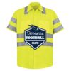 High Visibility Safety Short Sleeve Work Shirt Thumbnail