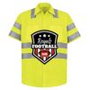 High Visibility Safety Short Sleeve Work Shirt Thumbnail