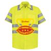 High Visibility Safety Short Sleeve Work Shirt Thumbnail