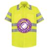 High Visibility Safety Short Sleeve Work Shirt Thumbnail