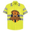 High Visibility Safety Short Sleeve Work Shirt Thumbnail