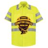 High Visibility Safety Short Sleeve Work Shirt Thumbnail