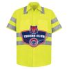 High Visibility Safety Short Sleeve Work Shirt Thumbnail