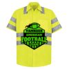 High Visibility Safety Short Sleeve Work Shirt Thumbnail