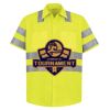 High Visibility Safety Short Sleeve Work Shirt Thumbnail