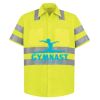 High Visibility Safety Short Sleeve Work Shirt Thumbnail