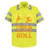 High Visibility Safety Short Sleeve Work Shirt Thumbnail