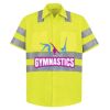 High Visibility Safety Short Sleeve Work Shirt Thumbnail