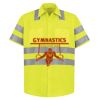 High Visibility Safety Short Sleeve Work Shirt Thumbnail