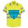 High Visibility Safety Short Sleeve Work Shirt Thumbnail