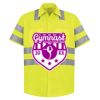 High Visibility Safety Short Sleeve Work Shirt Thumbnail