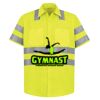 High Visibility Safety Short Sleeve Work Shirt Thumbnail