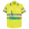 High Visibility Safety Short Sleeve Work Shirt Thumbnail