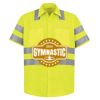 High Visibility Safety Short Sleeve Work Shirt Thumbnail