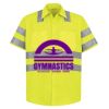 High Visibility Safety Short Sleeve Work Shirt Thumbnail