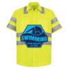 High Visibility Safety Short Sleeve Work Shirt Thumbnail