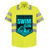 High Visibility Safety Short Sleeve Work Shirt Thumbnail