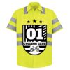 High Visibility Safety Short Sleeve Work Shirt Thumbnail