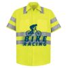 High Visibility Safety Short Sleeve Work Shirt Thumbnail