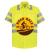 High Visibility Safety Short Sleeve Work Shirt Thumbnail