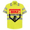 High Visibility Safety Short Sleeve Work Shirt Thumbnail