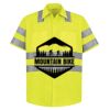 High Visibility Safety Short Sleeve Work Shirt Thumbnail