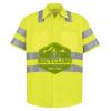 High Visibility Safety Short Sleeve Work Shirt Thumbnail