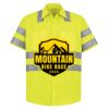 High Visibility Safety Short Sleeve Work Shirt Thumbnail