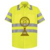 High Visibility Safety Short Sleeve Work Shirt Thumbnail