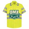 High Visibility Safety Short Sleeve Work Shirt Thumbnail